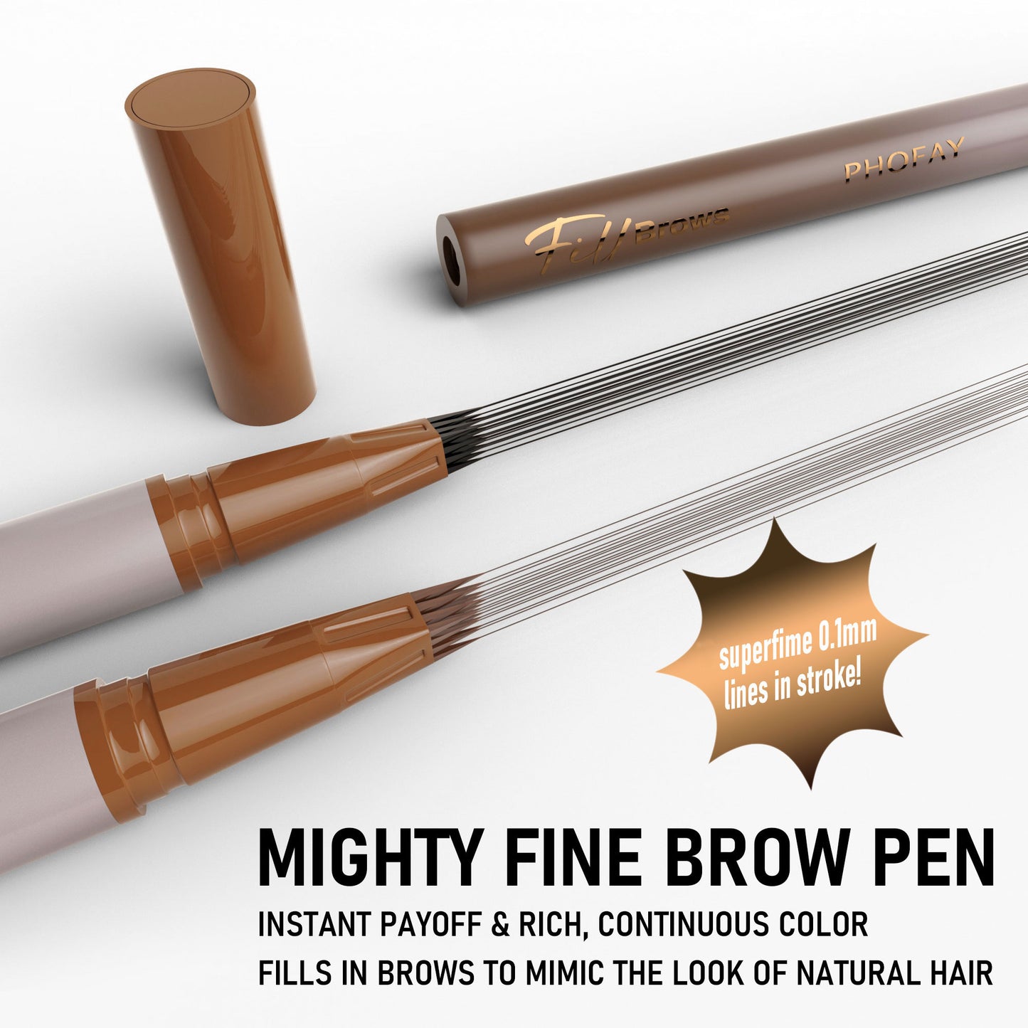 PHOFAY WATERPROOF WILD EYEBROW PENCIL