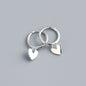 Love Heart Earrings Premium Temperament Earrings Jewelry
