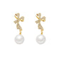INS Butterfly Earrings With Rhinestones Fashion Temperament Jewelry